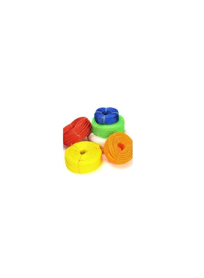 Alba Plastic Vivid Glow 6mm x 50 Yards Pe Rope Versatile Utility for Everyday Needs - Image 3