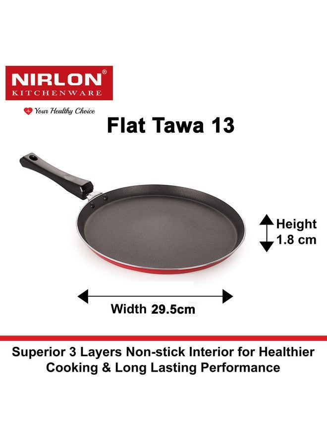Nirlon Non Stick Aluminium Cookware Set of 4 Pieces (FT13_FP11_AP7_CS24) - Image 2