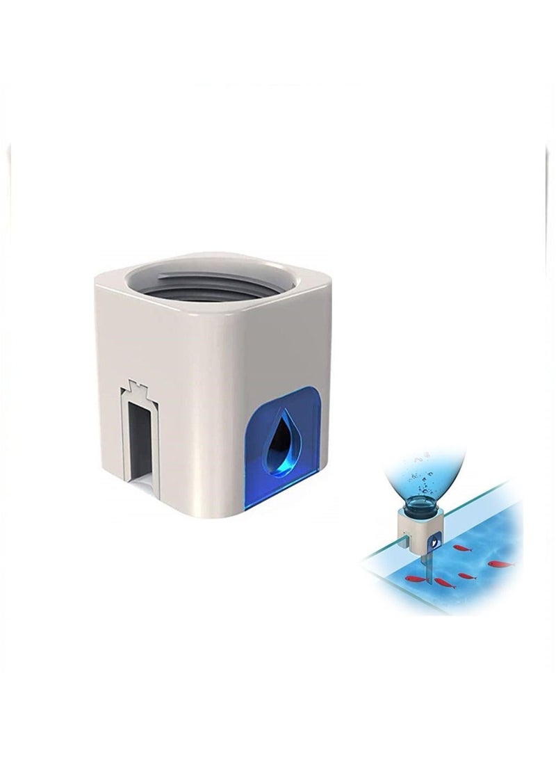 Aquarium Auto Top Off Water Filler Mini ATO System Fish Tortoise Tank Level Controller No Wiring Float Valve - Image 1