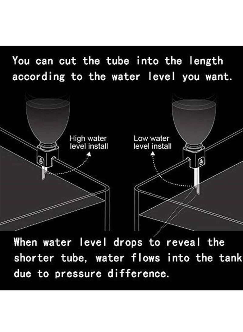 Aquarium Auto Top Off Water Filler Mini ATO System Fish Tortoise Tank Level Controller No Wiring Float Valve - Image 5