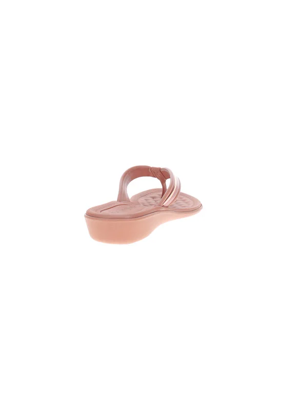 بيرا ريو Beira Rio Ladies Flat Sandals Nude | Made In Brazil