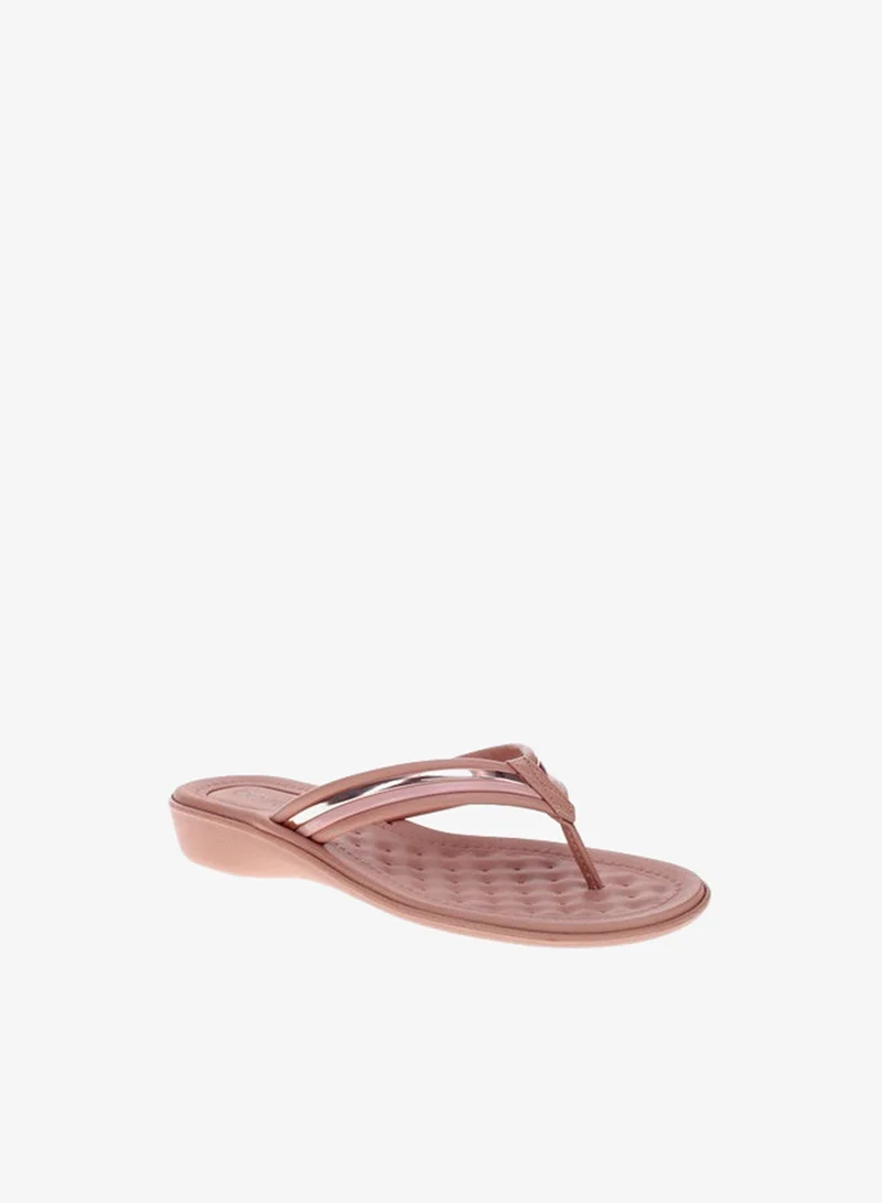 بيرا ريو صنادل بيرا ريو نسائية مسطحة لون نيود صناعة برازيلية