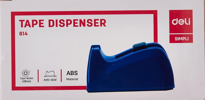 Deli E814 Packing Tape Dispenser, 120 Mm X 57 60 Size - Image 3