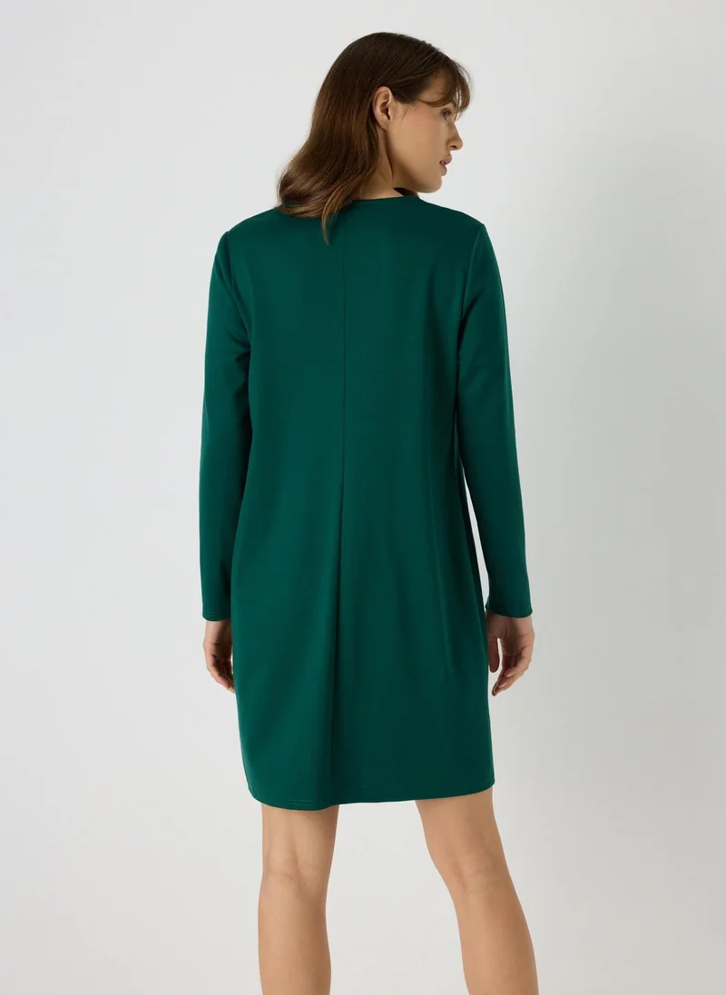 Matalan Et Vous Green Midi Jersey Dress