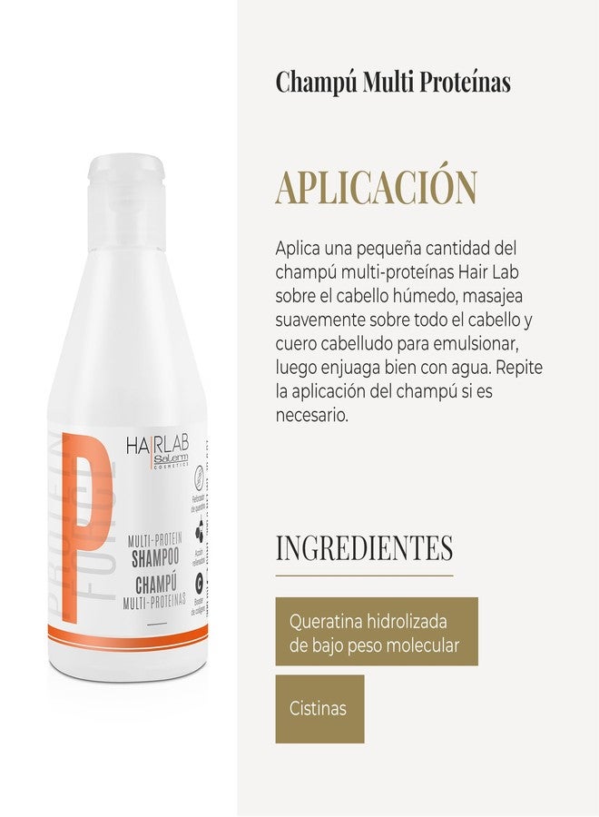 ساليرم - شامبو مقوي - شامبو متعدد البروتينات للشعر - 300 مل - يساعد على تغذية الشعر وتقويته - يضيف كثافة - خالٍ من البارابين - Image 4