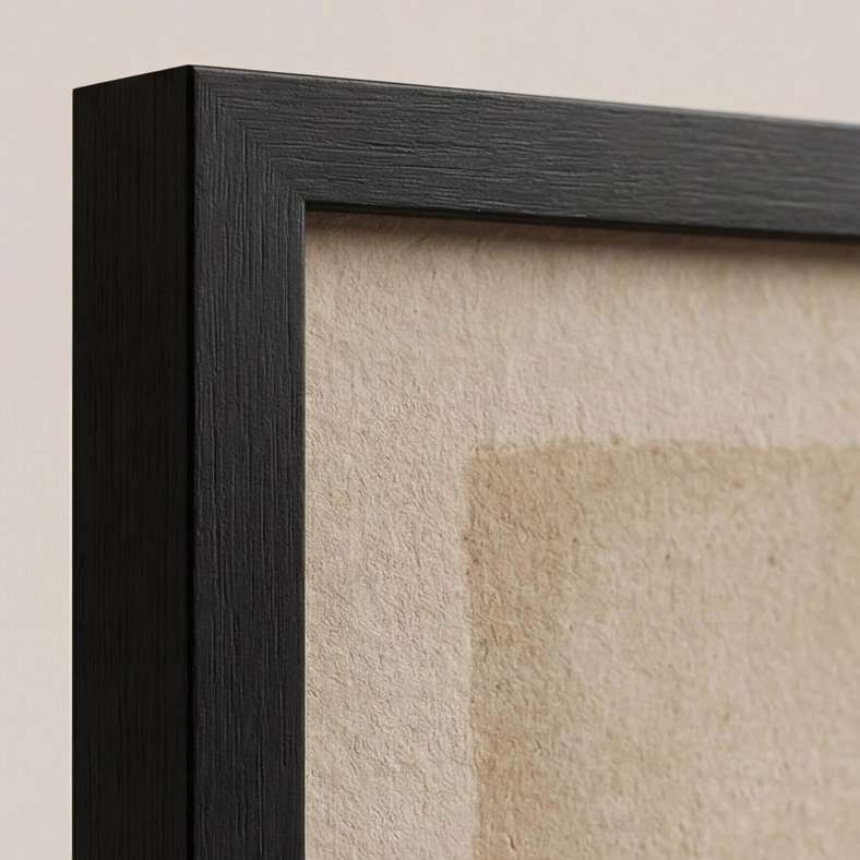 Pan Home Ardell 2-Piece Framed Wall Art 42x42cm - Black - 191AIC9904909 - Image 2