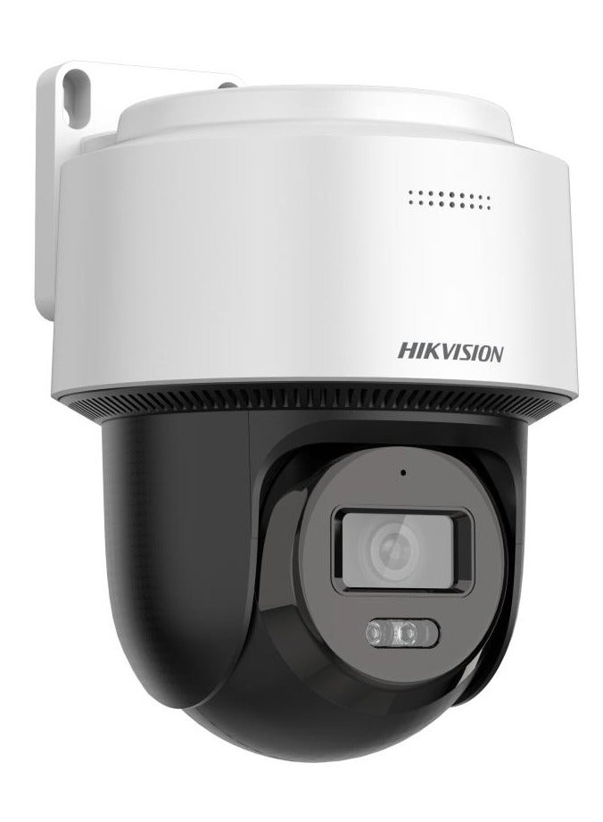 HIKVISION DS-2DE2C200MWG-E 2MP Fixed Outdoor PT Network Camera (PoE) - 1/2.9" CMOS, 1920x1080 Resolution, 0.01 Lux, 2.8mm Lens, IR & White Light Illumination (30m), Human Detection, Auto-Tracking Lite, H.265/H.264 Compression, Two-Way Audio, Supports Up to 512GB MicroSD Storage, IP66 Weatherproof, Built-in Microphone & Speaker, Hik-Connect Cloud Access - Image 3