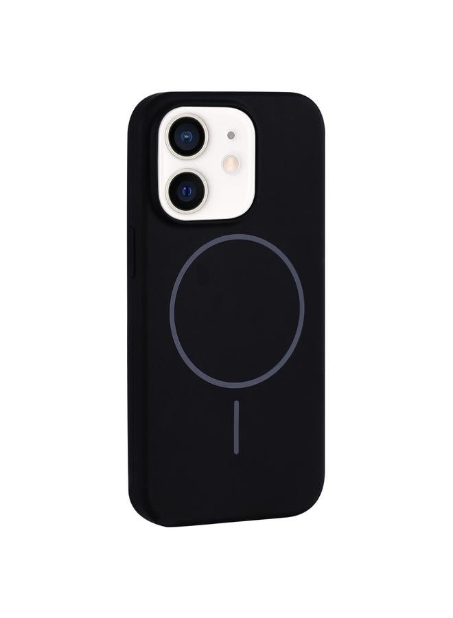 S-TOP Case For iPhone 11 Large Hole Camera MagSafe Liquid Silicone Full Coverage Phone Case - Image 1