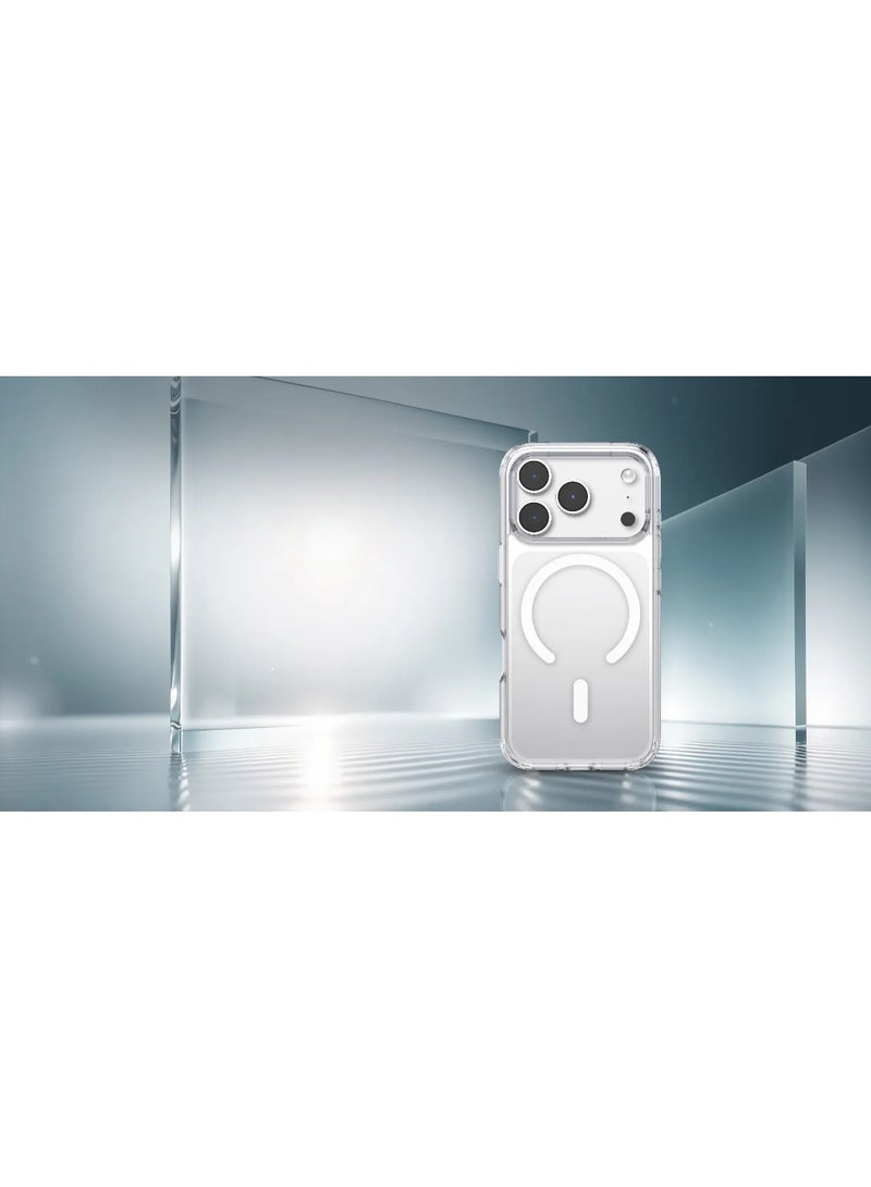 ليفيلو جراب شفاف لهاتف iPhone 17 Pro MagSafe Clara TPU+PC مع حماية محسنة للكاميرا والشاشة / ملاءمة دقيقة / مصد مقاوم للصدمات / غطاء خلفي بتقنية Ever-Clear - شفاف - Image 2