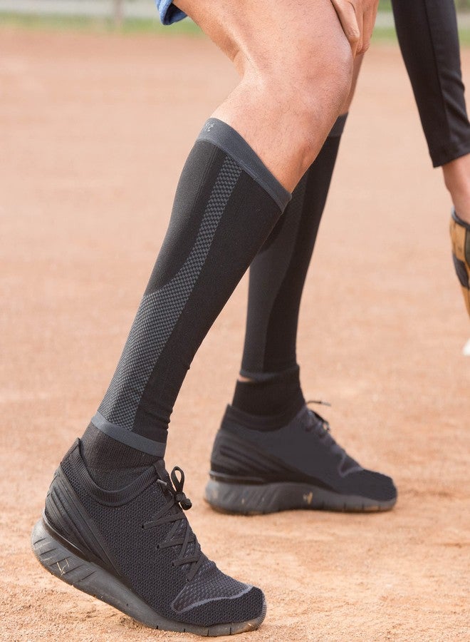 Copper Fit Calf Compression Sleeves, Black, Large/X-Large - Image 5
