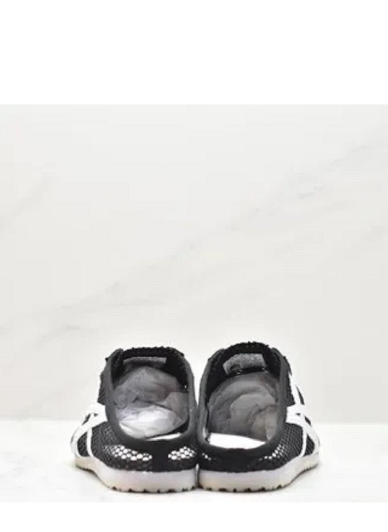 Onitsuka Tiger Men and Women Mexico66 Sabot - Slip On Cool Summer Casual Sandals Athlesiure Shoes Black  - Image 4