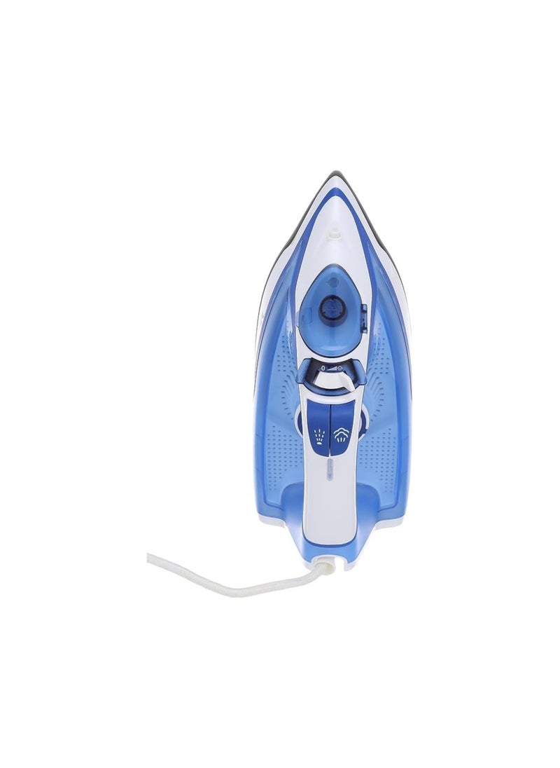 Mienta - Steam Iron Ceramic Soleplate, 2200 Watt, SI181438A White Blue - Image 1