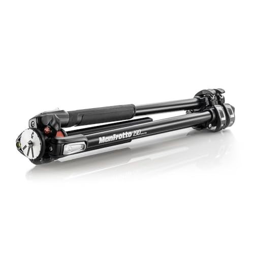 Manfrotto 190XPRO Aluminium 3 Section Tripod with Horizontal Column - Image 2
