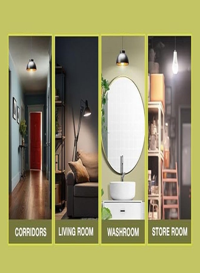 هافلز مصباح هافيلز سينسولايت LED بمستشعر حركة 9 واط | تشغيل وإيقاف تلقائي | منطقة استشعار نصف قطرها 5 أمتار (B22 أبيض بارد)، (عبوة من قطعتين) - Image 4