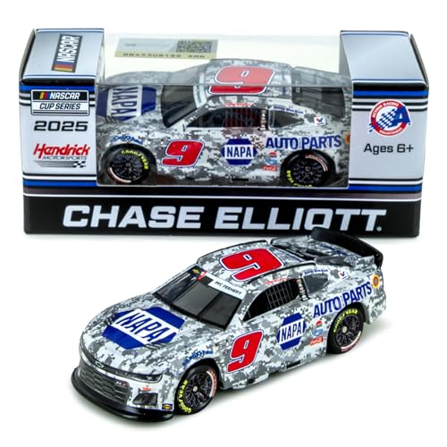 Lionel Racing Chase Elliott 2025 NAPA Patriotic Digital Camo Standard ARC Diecast Car 164 Scale - Image 1