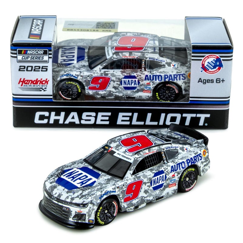 Lionel Racing Chase Elliott 2025 NAPA Patriotic Digital Camo Standard ARC Diecast Car 164 Scale - Image 3