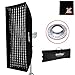 Godox GODOX 50x130cm / 20"x51" Honeycomb Grid Softbox Bowens Mount for Shooting Flash Speedlite - Image 2