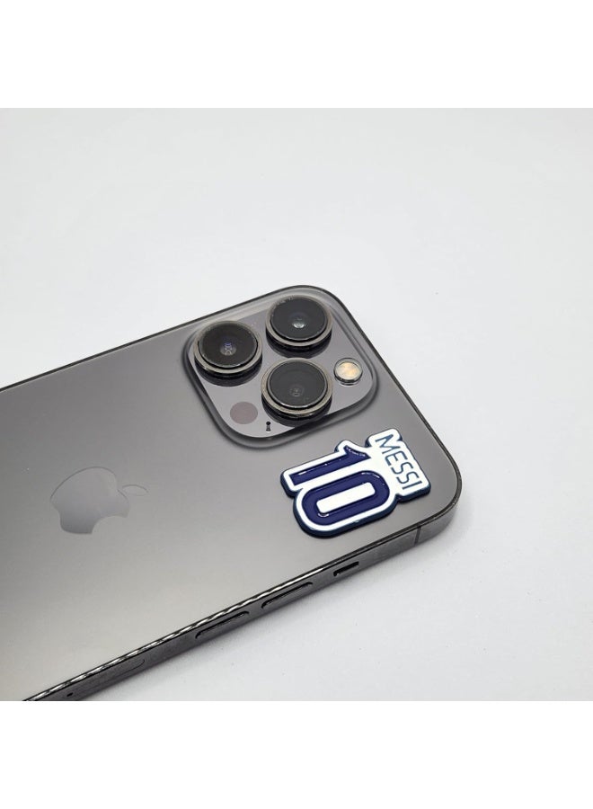 راين ليونيل ميسي #10 - شعار مشجعي نادي كرة القدم للهواتف المحمولة وأجهزة الكمبيوتر المحمولة وحقائب الظهر والملحقات وملصقات المشجعين لأجهزة iPad وحقائب الظهر والجدران والأبواب والسيارات والشاحنات والدراجات النارية والثلاجة - Image 3