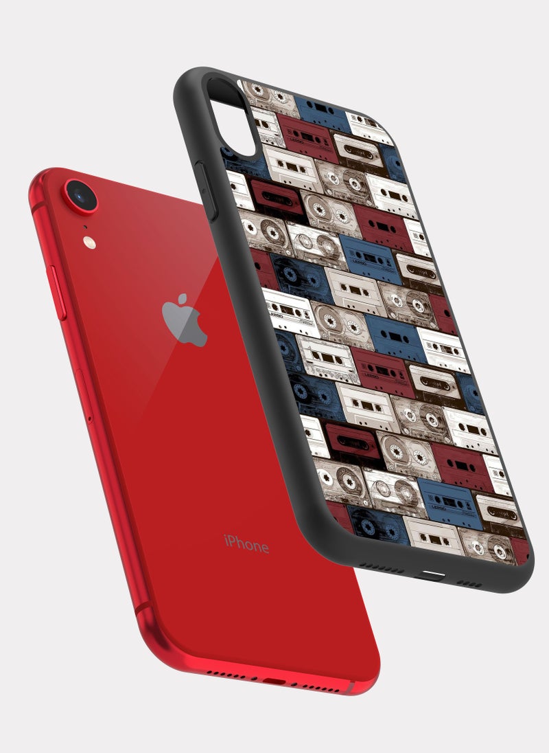 PXLAAT iPhone XR case cover Cassette Pattern  - Image 2