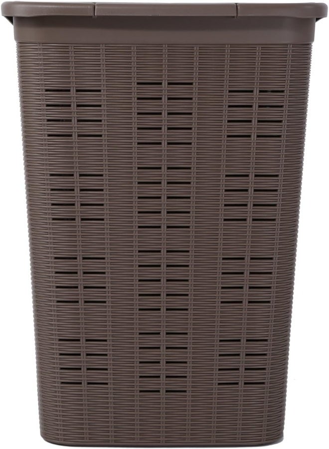 AKDC Stefanplast Elegance Laundry Hamper, 37 X 38 X 54.5 Cm, Dove Grey, 50Ltr, One Size - Image 4