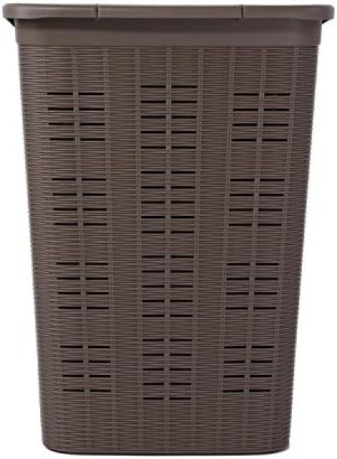 AKDC Stefanplast Elegance Laundry Hamper, 37 X 38 X 54.5 Cm, Dove Grey, 50Ltr, One Size - Image 2