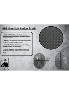 Grey Pocket Palm Brush For Men’S Women And Pets Grooming Grey Pack Of 20 Made In The U.S.A - pzsku/Z0A45977A6A642128944FZ/45/_/1721903806/fb9f4eec-8593-44e6-92bc-f045a76a6780