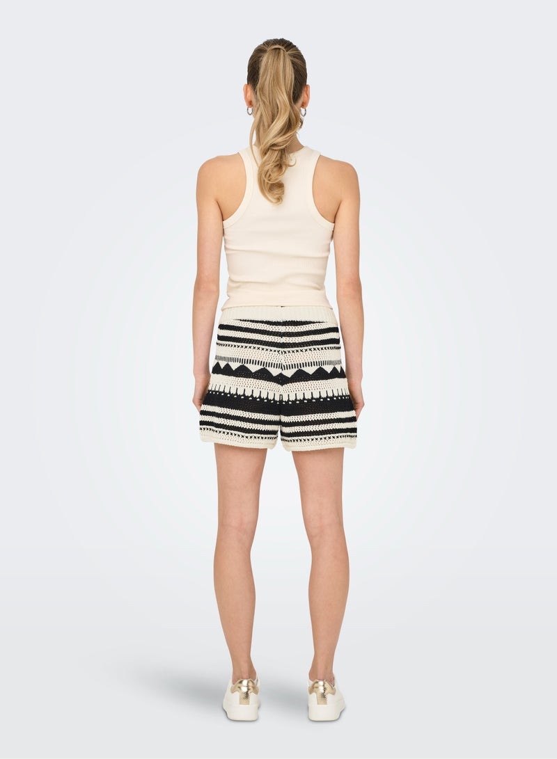 ONLY ONLMERIDA LIFE MW SHORTS KNT - Image 2