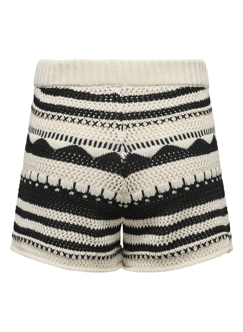 ONLY ONLMERIDA LIFE MW SHORTS KNT - Image 4