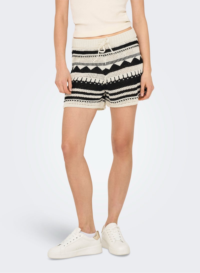 ONLY ONLMERIDA LIFE MW SHORTS KNT - Image 5