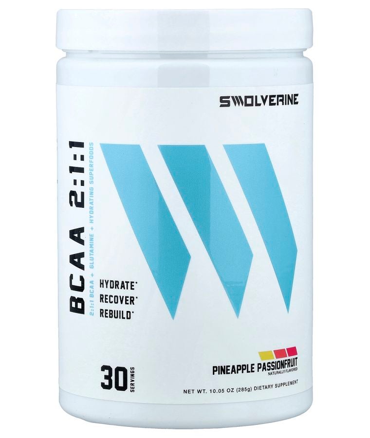 Swolverine BCAA 2:1:1 Pineapple Passionfruit 10.05 oz (285 g)