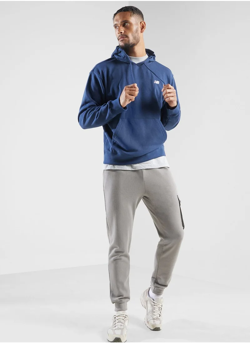 New Balance Small Logo French Terry Hoodie