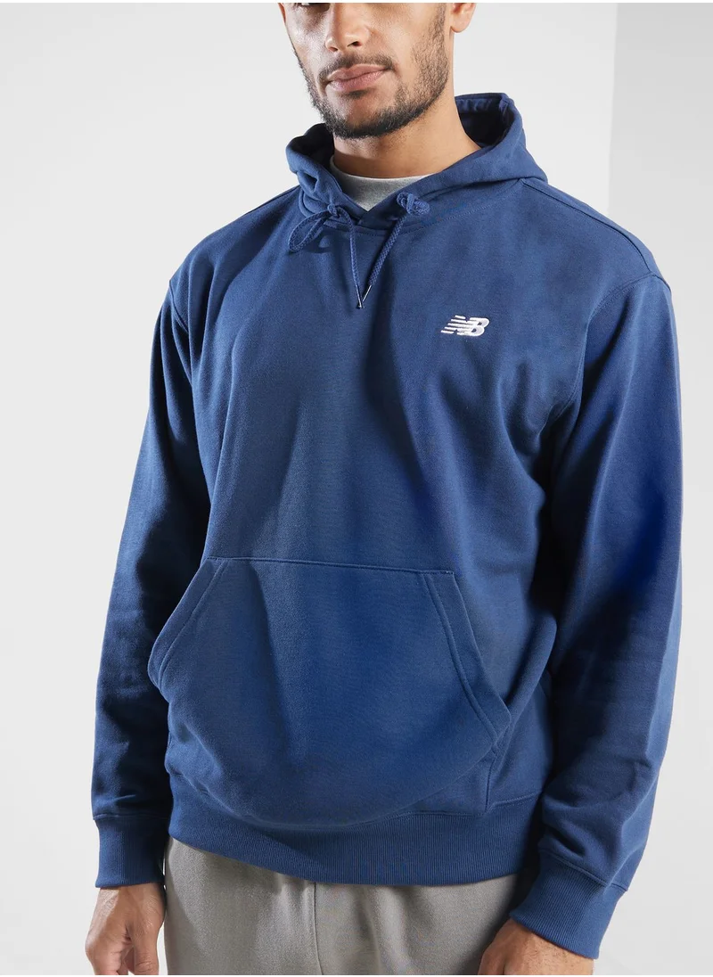 New Balance Small Logo French Terry Hoodie