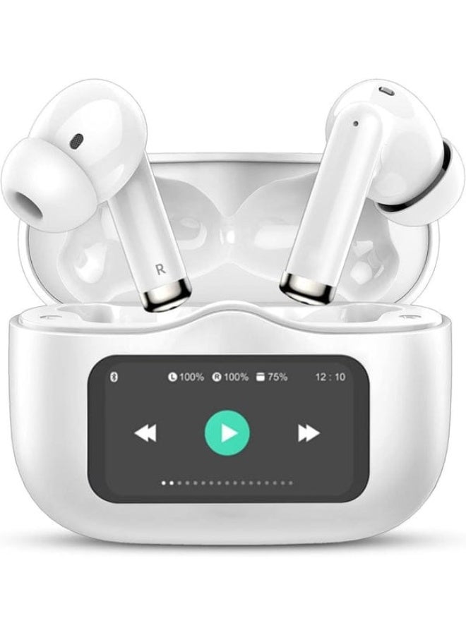Denx DENX DX650 True Wireless Earbuds with Advanced LED Display and Touch Control Charging Case - Image 1