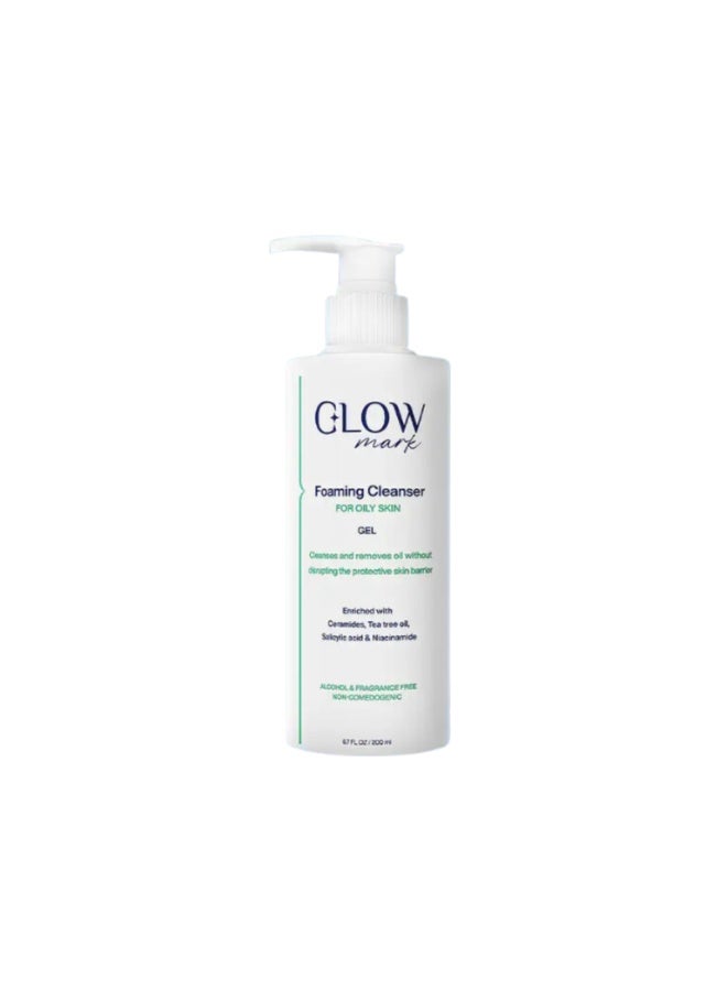 GLOW MARK FOAMING CLEANSER GEL OILY SKIN 200ML