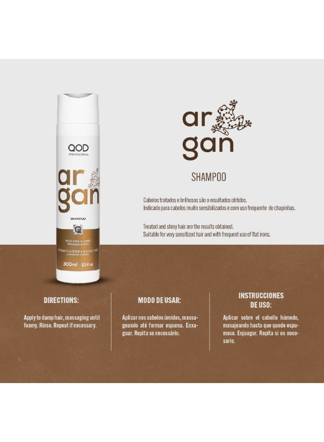 QOD PROFESSIONAL Argan Shampoo 300ml - Image 3