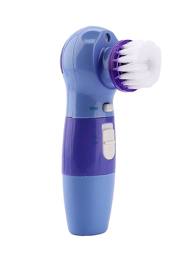 NIBEMINENT Blackhead Pore Facial Skin Brush Blue/Purple - Image 1