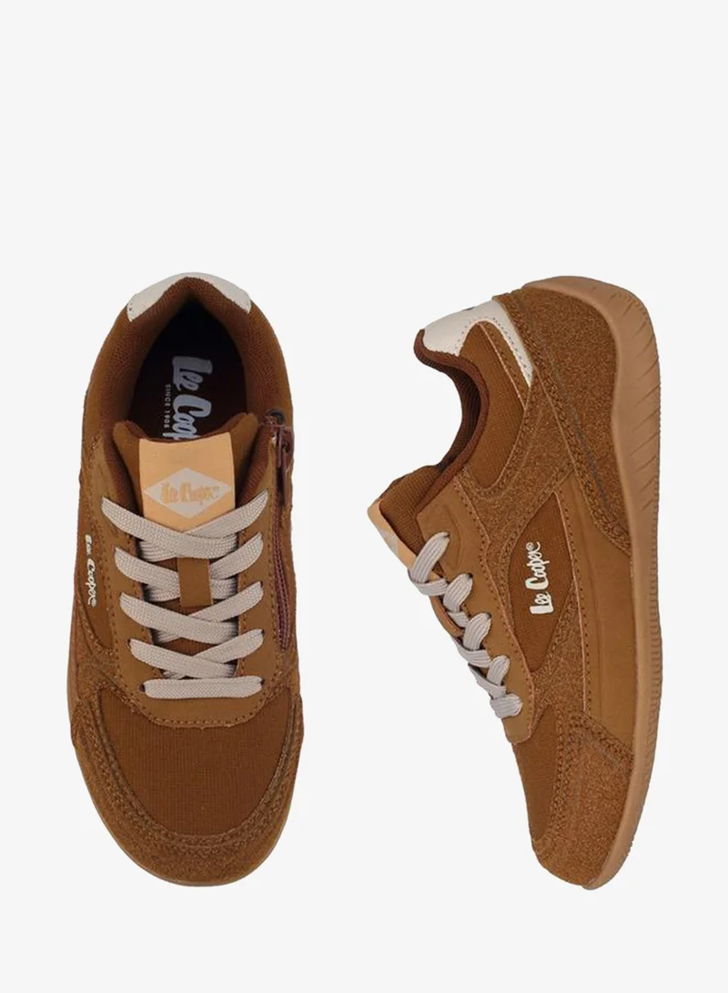 Lee Cooper Boys Lace-Up Ankle School Sneakers