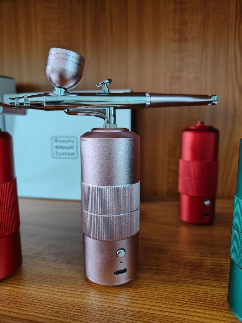 Portable Facial Oxygenation Device for Skin Hydration Pink 