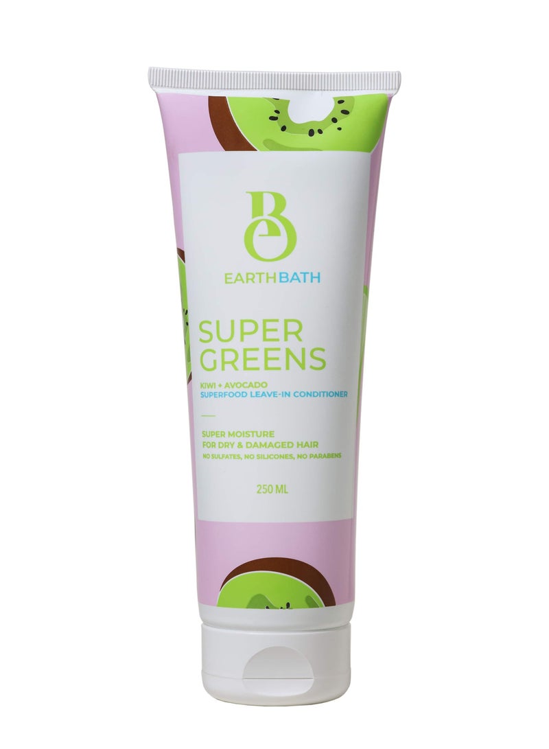 earthbath Super Greens Leave-In Conditioner  for Dry and Damaged hair