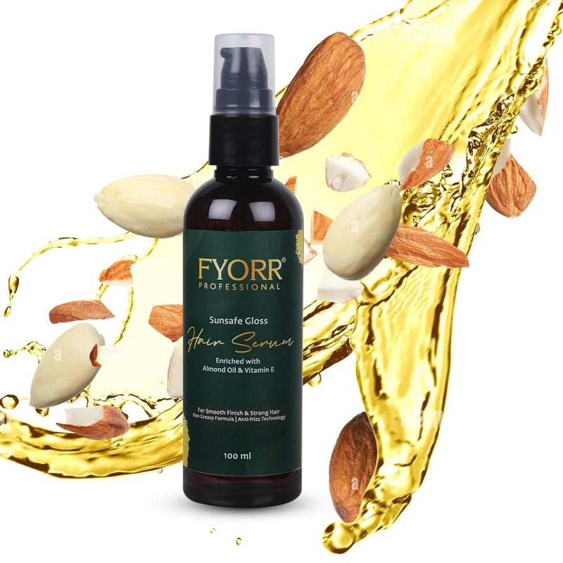 FYORR SulfateParaban Free Biotin Rich Hair Fall Control Shampoo For Smooth Hair300ml With Onion Hair Mask Spa Conditioner 200g And Hair Serum 100ml For Dry Frizzy Damage Chemically Treated Hair - Image 5