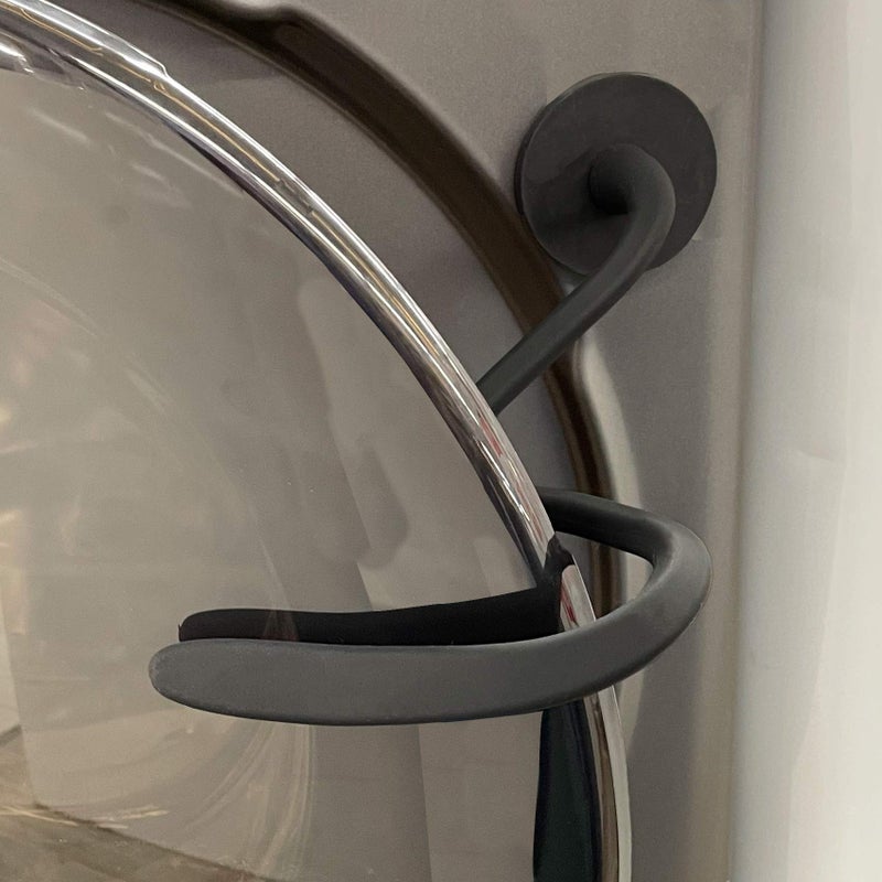 LEVOSHUA Front Load Washer Door Prop, Magnetic Washing Machine Door Holder, Keep Washer Door Open, Flexible Prop Fits Most Washing Machines Black - Image 2