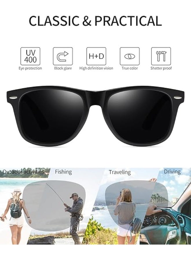 Joopin Square Sunglasses Polarized UV Protection Trendy Classic Sun Glasses Men Women - Image 3