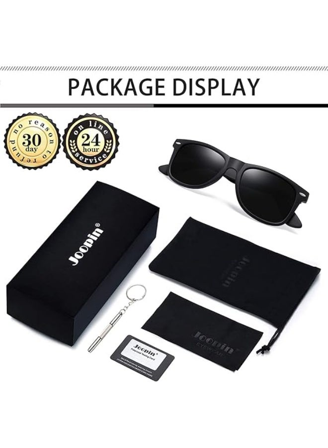 Joopin Square Sunglasses Polarized UV Protection Trendy Classic Sun Glasses Men Women - Image 2