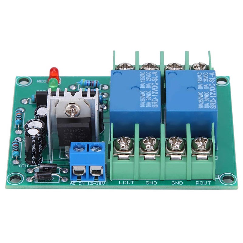Dual Channel Speaker Circuit Board With Power On Mute Delay 10A AC 12 18V - Image 3