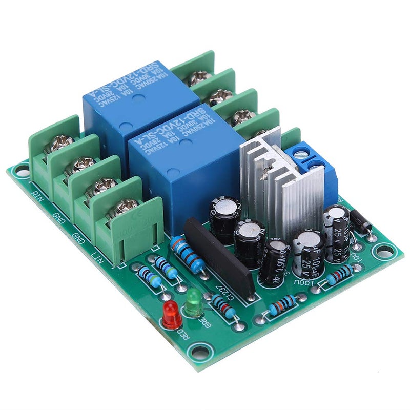 Dual Channel Speaker Circuit Board With Power On Mute Delay 10A AC 12 18V - Image 5