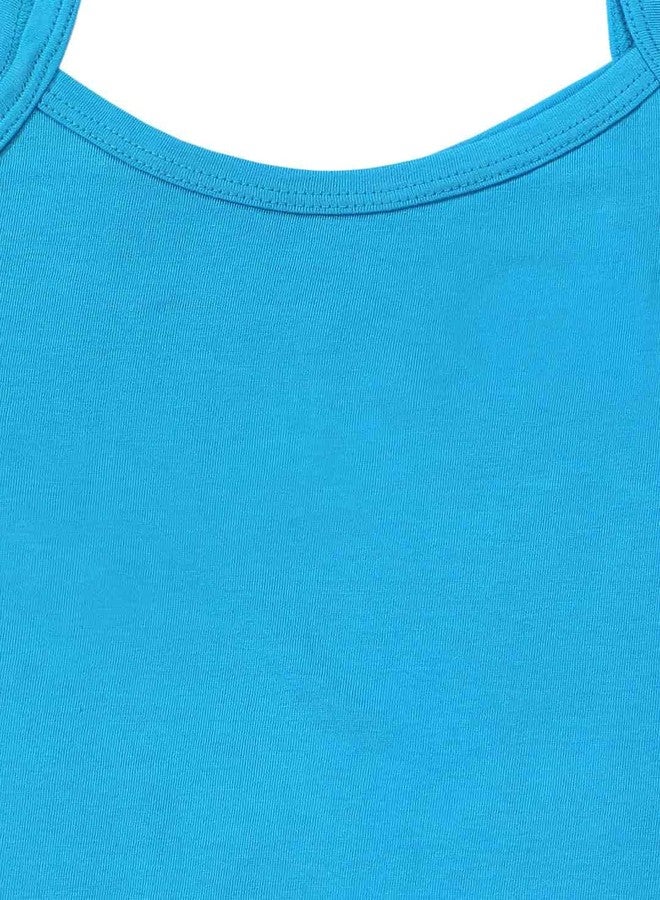 BODYCARE Girls 100% Cotton Regular Fit Vest Dori Neck Sleeveless Plain Vest | Skin Friendly | U-Neck | Lightweight | Sleeveless Design | Pack of 3 (KIA80-PK015), 9-10 Years - Image 3