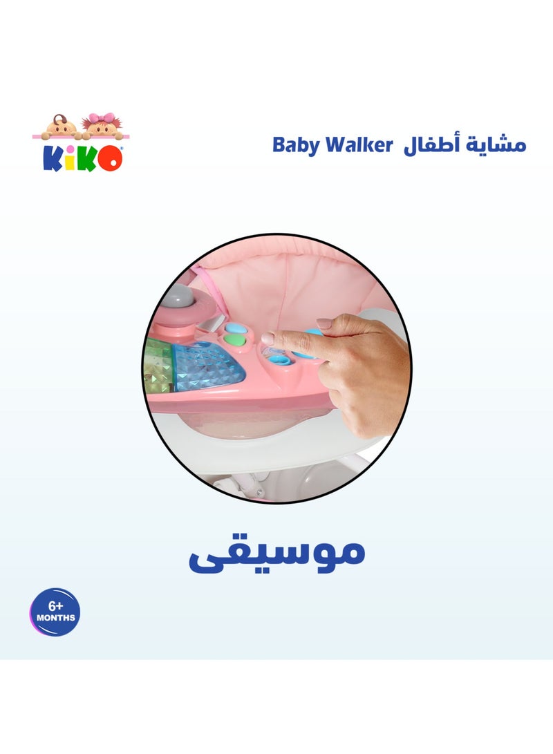 Kiko Rocking Baby Walker With Toys - Grey - Image 4