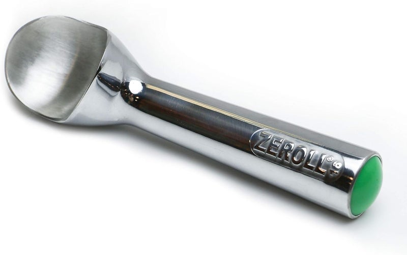Zeroll Original Ice Cream Scoop Unique Liquid Filled Heat Conductive Handle Simple One Piece Aluminum Design Easy Release Made in USA, 2.5-Ounce, Silver - Image 1