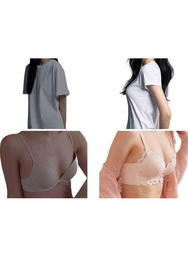 mybody Women'S Cloudy Wireless Push-Up Bra Comfortable Bralette For Small Busts Sky Blue 70B - Image 2