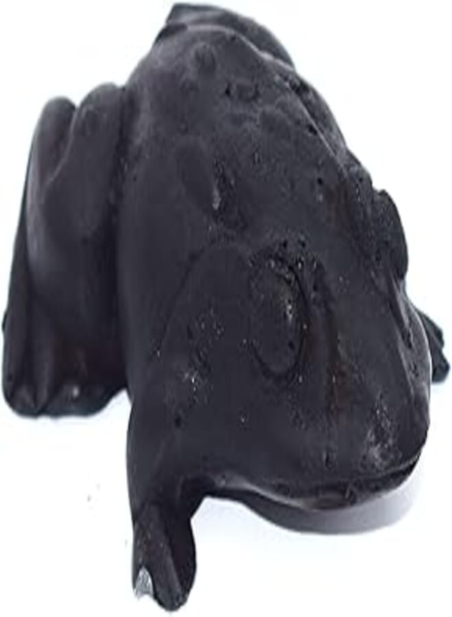 immatgar Frog Staute Egyptian souvenirs gifts for Women Girls and mother (Black 1-4 CM long)